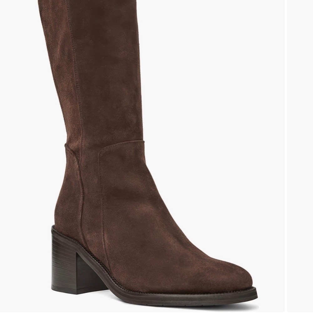 Aquatalia brown suede boots